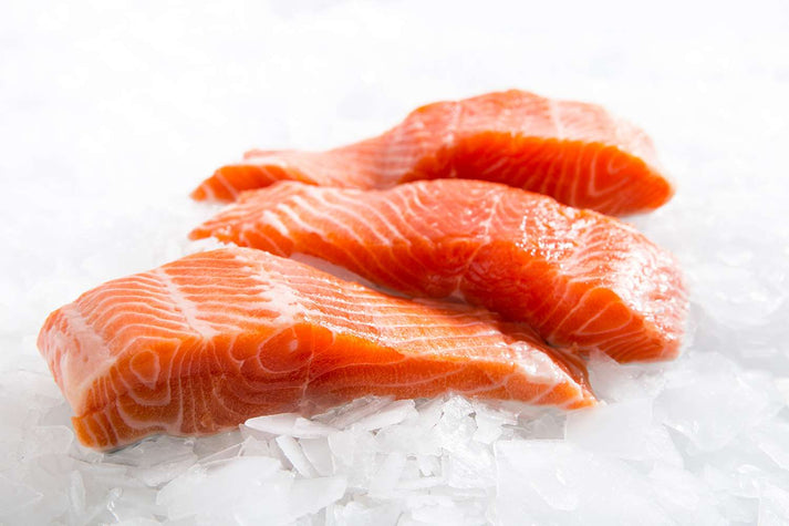 [Fresh] Fresh Salmon Skin Off Portions 400-450g – Fins Choice - Fine ...