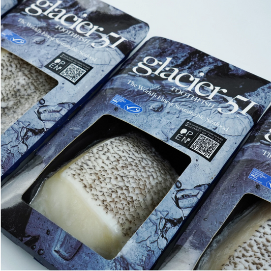 [Frozen Glacier 51 Patagonia Skin on Toothfish Fillet 180-200g