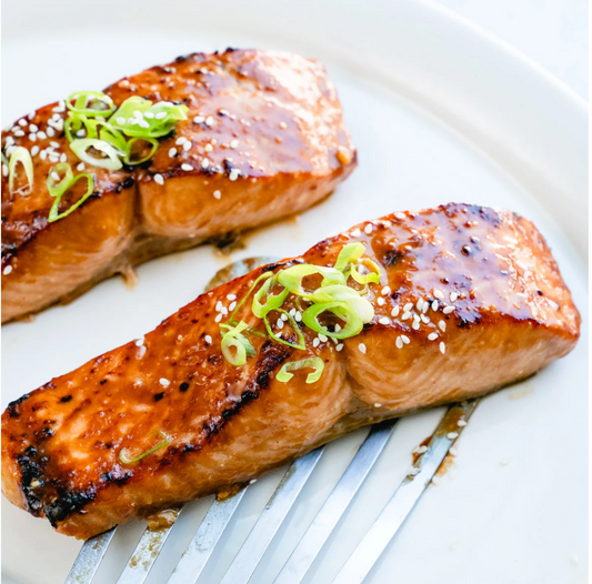 [Ready to Cook] Teriyaki Marinated Salmon 400g